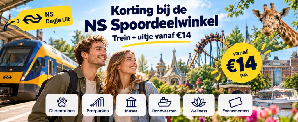 Korting Spoordeel Winkel Dagje Uit